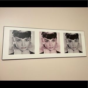 Audrey Hepburn Plaque Photo